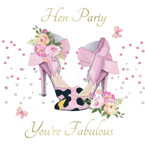 Picture of HEN PARTY YOURE FABULOUS CARD